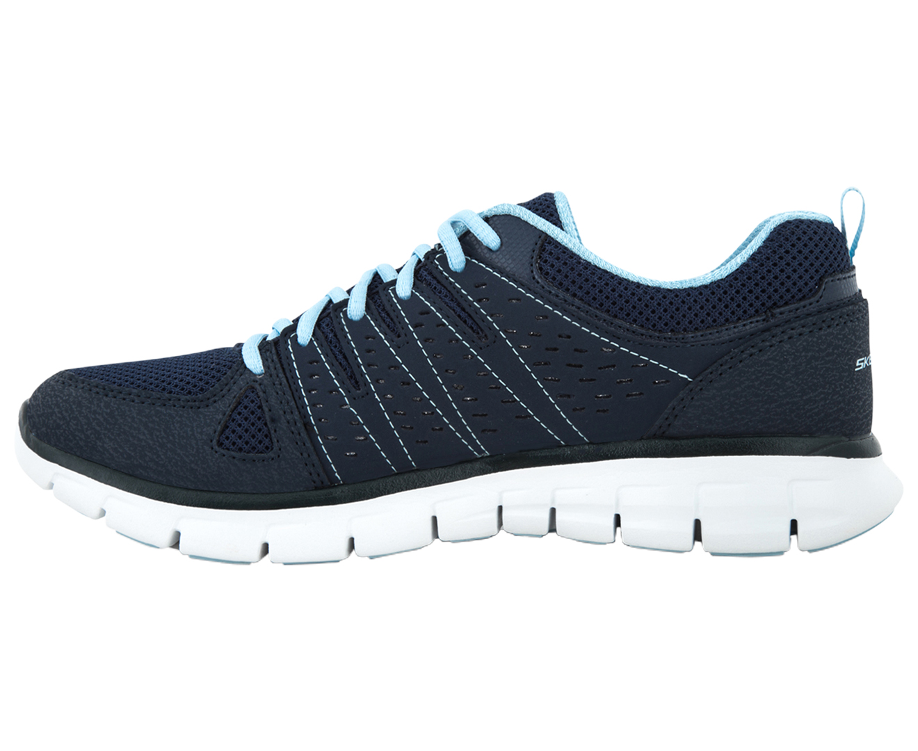 Skechers Women's Synergy Look Book Shoe - Navy/Light Blue | Scoopon ...