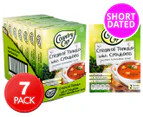 7 x Country Cup Instant Soup Cream Of Tomato w/ Croutons 50g 2pk