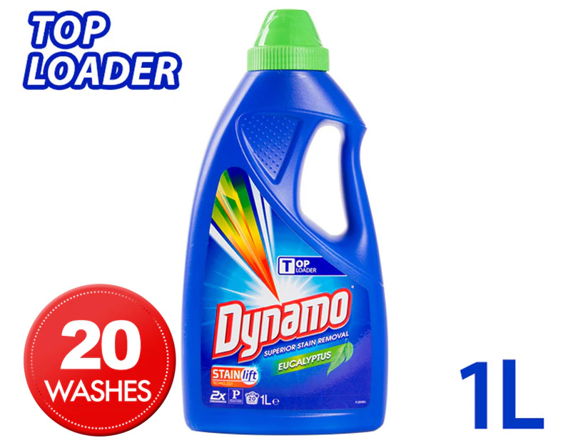 Dynamo Eucalyptus Top Loader Laundry Liquid 1L