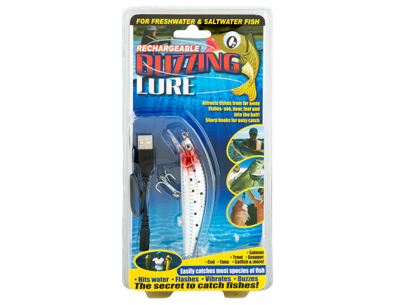 Rechargeable Buzzing Fishing Lure