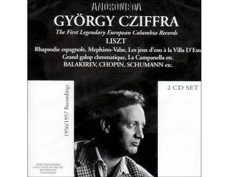 Liszt / Cziffra - Klavierwerke / G. Cziffra  [COMPACT DISCS]