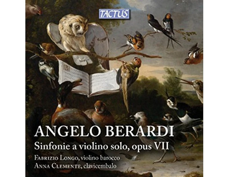 Berardi / Longo / Clemente - Sinfonie for Violin Book I Opus Vii  [COMPACT DISCS] USA import
