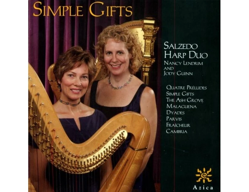 Salzedo Harp Duo - Simple Gifts  [COMPACT DISCS] USA import