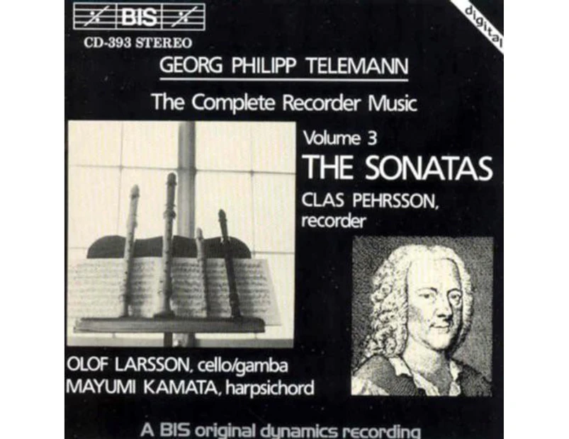 G.P. Telemann - Complete Recorder Sonatas  [COMPACT DISCS] USA import