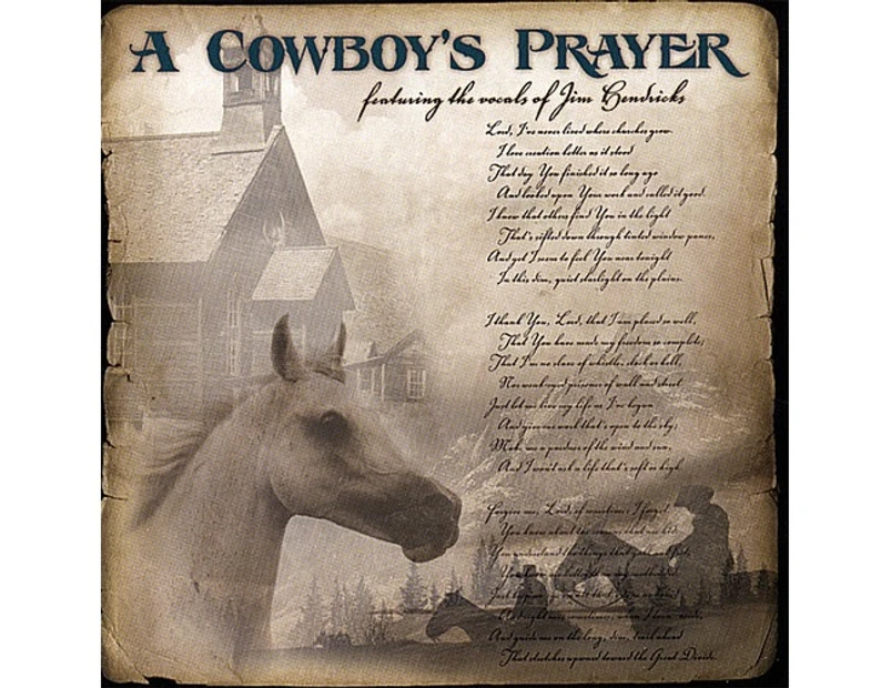 Jim Hendricks - Cowboy's Prayer [CD]