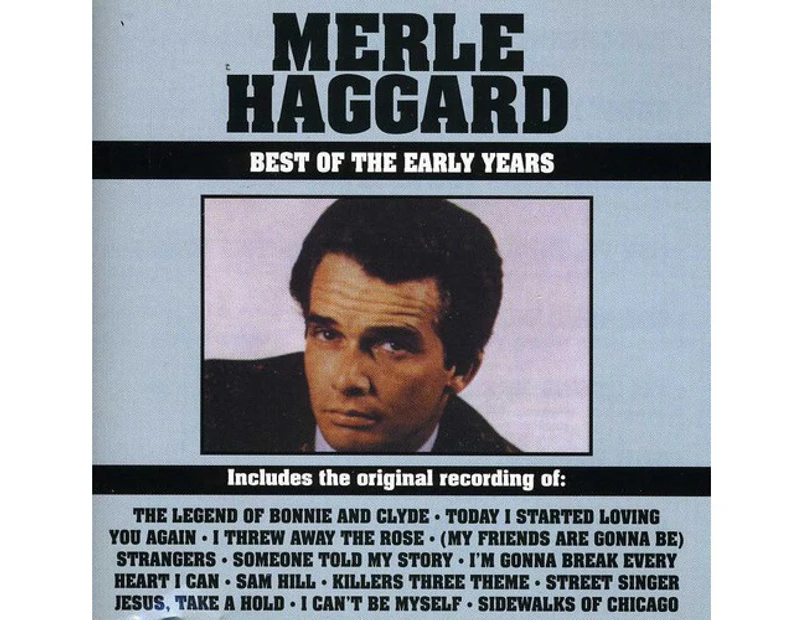 Merle Haggard - Best of the Early Years  [COMPACT DISCS] USA import