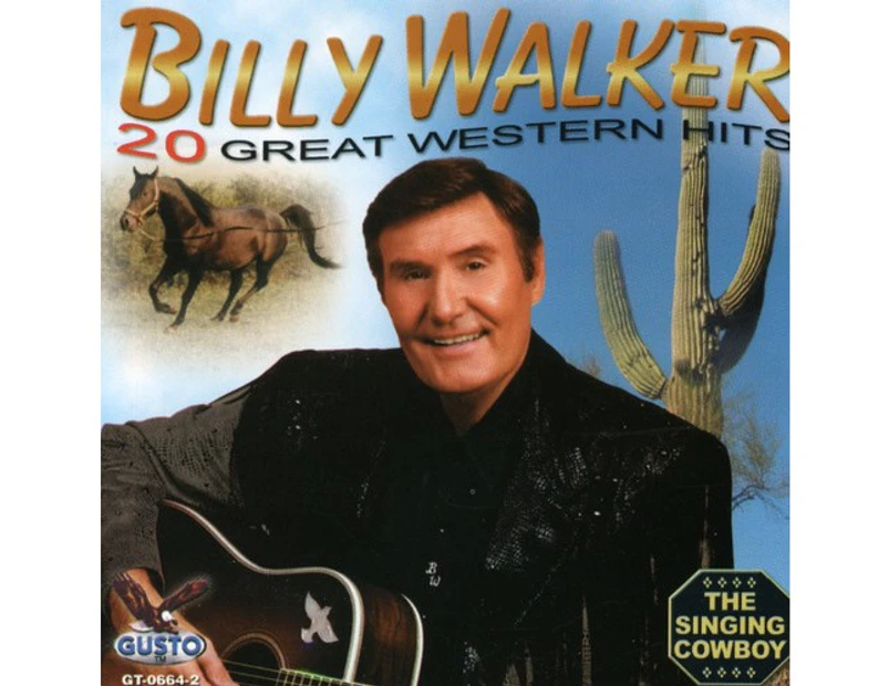 Billy Walker - 20 Great Western Hits  [COMPACT DISCS] USA import