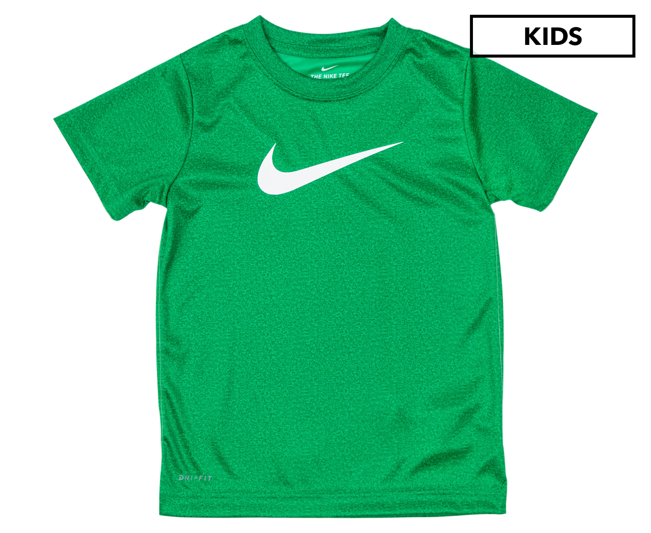 Green nike dri deals fit shirt