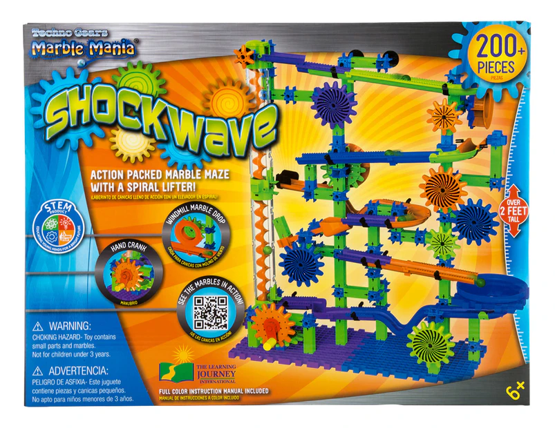 Techno Gears Marble Mania Shockwave Playset