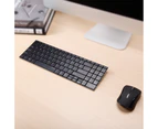 Rapoo 9060 2.4G Wireless Mouse and 2 Block Metal Keyboard Set (Blade Series)