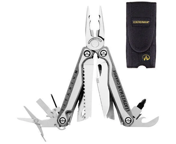 Leatherman charge tti titanium multitool multi tool + nylon sheath