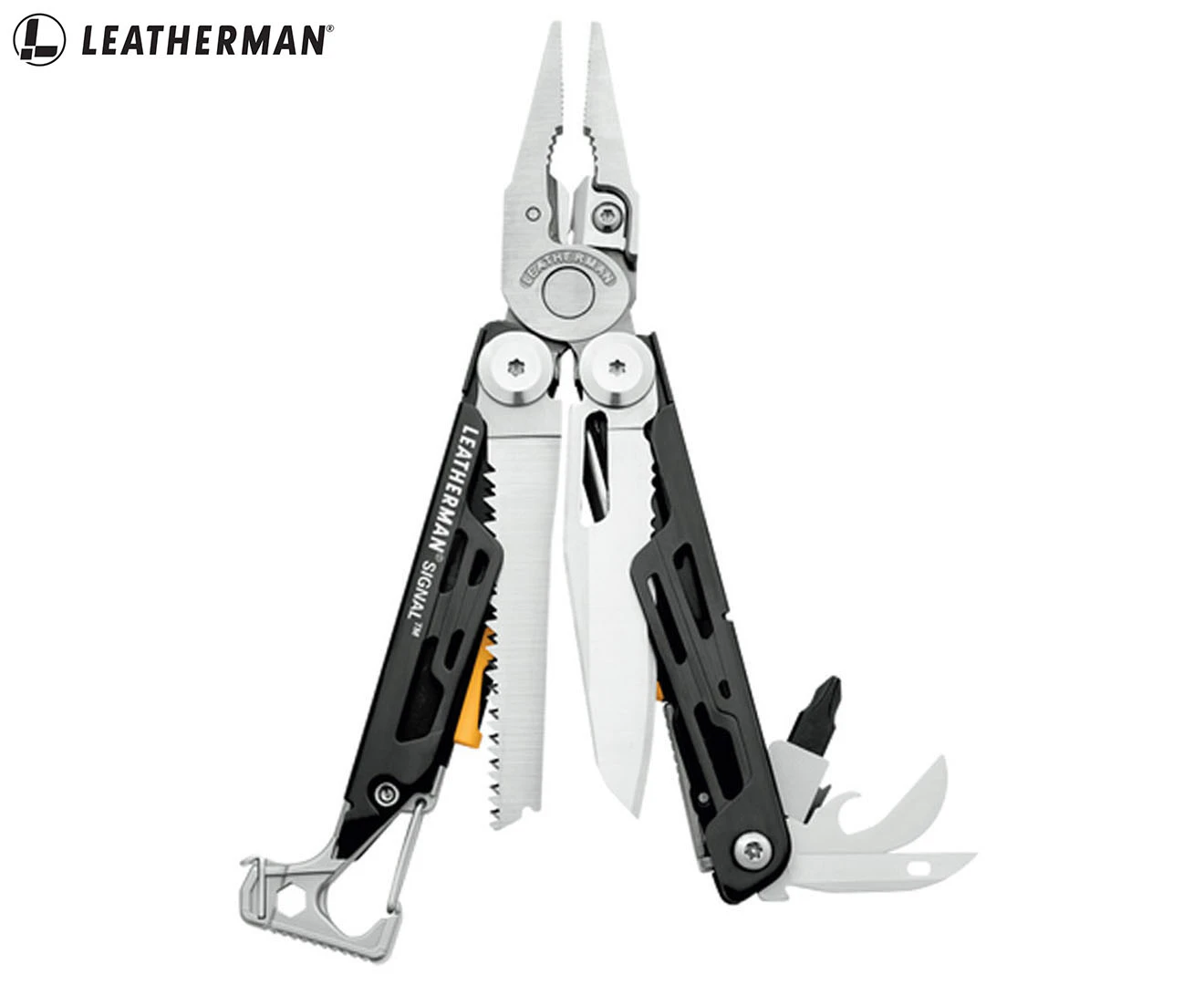 Leatherman Signal Survivalist Multi-Tool + Sheath w/ Fire Starter & Whistle