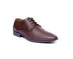 Riddell - Men's Leather Derby Shoes in Brown
