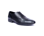 Kitson - Men's Leather Brogues Shoes in Black
