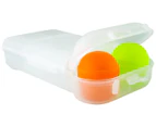 Smash Nude Food Movers Rubbish Free Lunch Box - Clear/Orange/Green