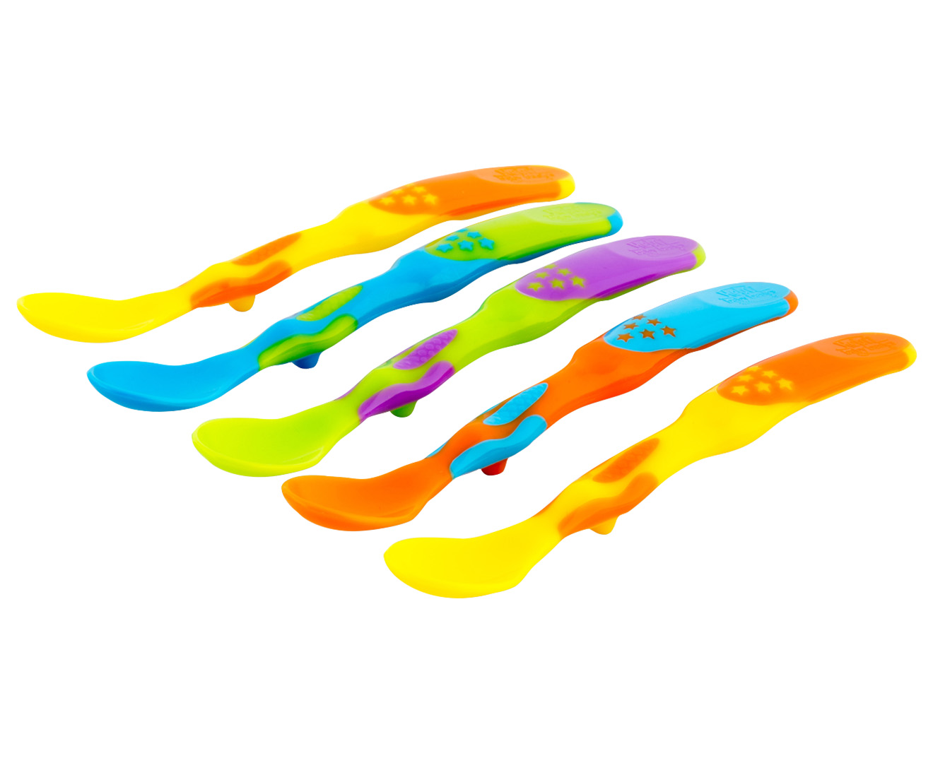 Heinz Baby Basics Comfy Grip Spoons 5-Pack | Catch.co.nz