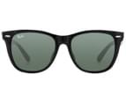 Ray-Ban Wayfarer 2140F Sunglasses - Black/Grey 2