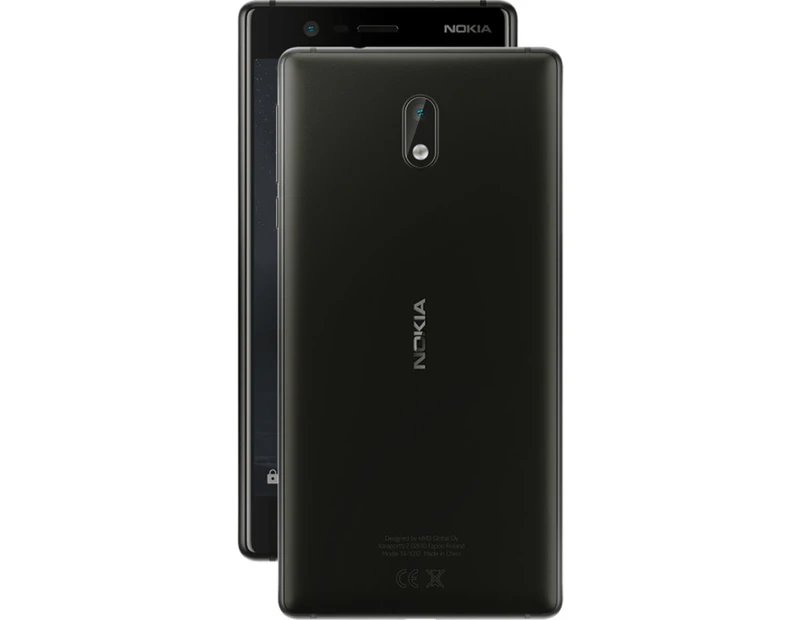 Nokia 3 16GB Smartphone - Black - Includes Spark SIM card