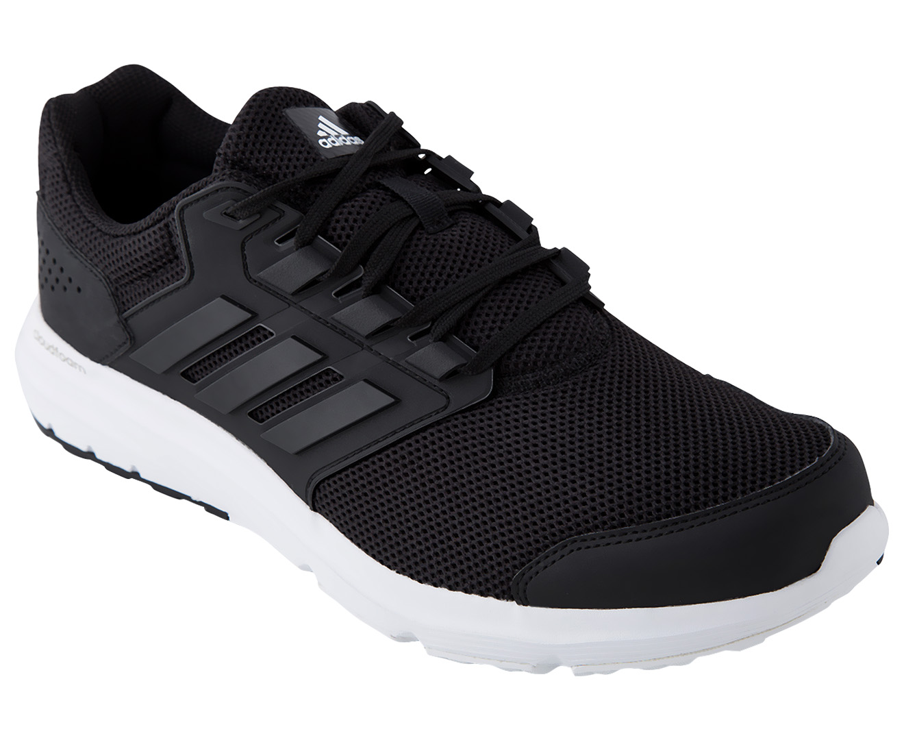 Adidas Men's Galaxy 4 Running Shoes - Black | Catch.com.au