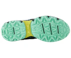 ASICS Women's GEL-Venture 6 (D) Wide Fit Shoe - Black/Carbon/Neon Lime