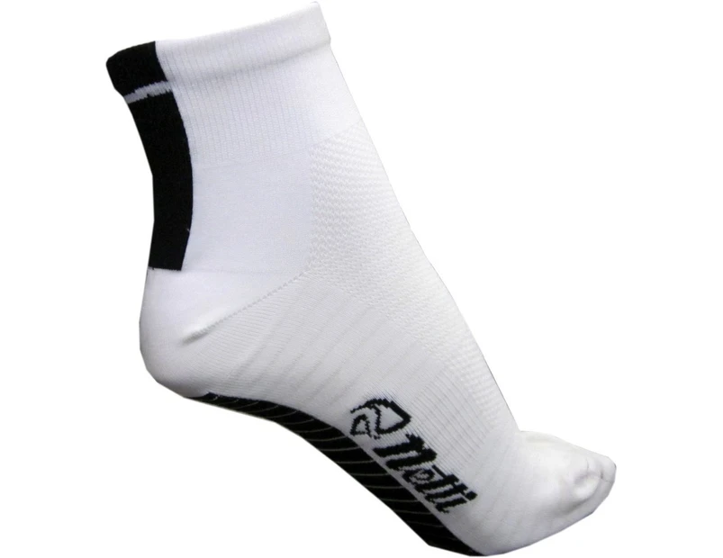 Netti Short Bike Socks White