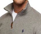 Polo Ralph Lauren Men's 1/4 Zip Pullover Sweater - Winter Grey