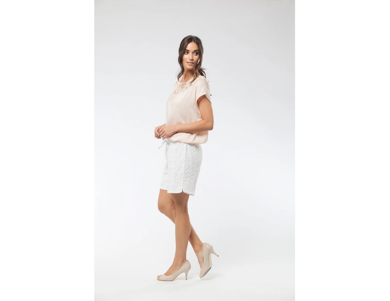 Kaja Clothing Womens Felicia - Shorts White