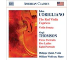 Philippe Quint - Violin Sonata / Red Violin / Caprices / Five Ladie  [COMPACT DISCS] USA import