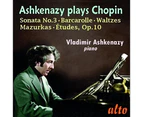 Chopin / Ashkenazy,Vladimir - CHOPIN: Etudes Op. 10, Sonata No. 3, Waltzes, Mazurkas, Barcarolle  [COMPACT DISCS] USA import