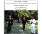 Cambini / Mercelli / Carlini / Vignali / Cambibi - Trios for Flute Bassoon & Oboe  [COMPACT DISCS]