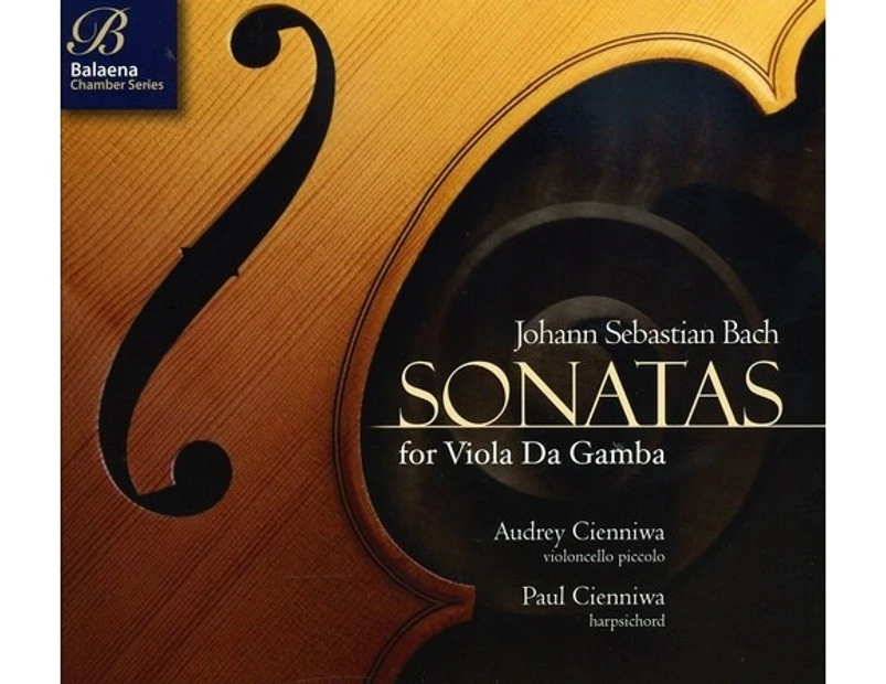 Audrey Cienniwa - Sonatas for Viola Da Gamba  [COMPACT DISCS] Digipack Packaging