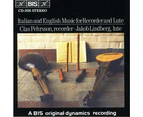 Various Artists - Italian & English Recorder & Lute Music / Various  [COMPACT DISCS] USA import