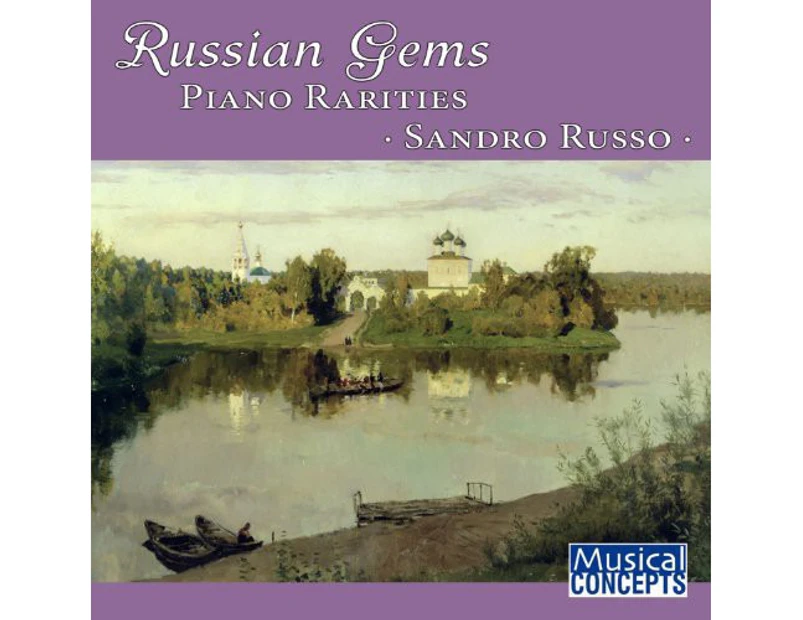 Sandro Russo - Russian Gems: Piano Rarities [CD] USA import