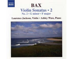 Laurence Jackson - Violin Sonatas 2 G minor F Major  [COMPACT DISCS]