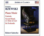 Robert Satterlee - Piano Music: Fantasia / Second Hand Alone at Last  [COMPACT DISCS] USA import