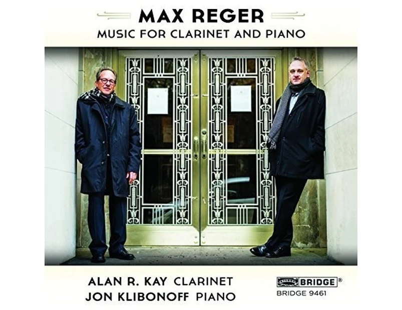 Reger / Kay,Alan R. / Klibonoff,Jon - Max Reger: The Music for Clarinet and Piano  [COMPACT DISCS] USA import