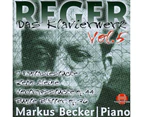 Markus Becker - Piano Works 5: Bunte Blatter Op 36  [COMPACT DISCS] USA import