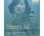 Amber Docters van Leeuwen - Flavours: Music for Cello & Piano  [COMPACT DISCS] USA import