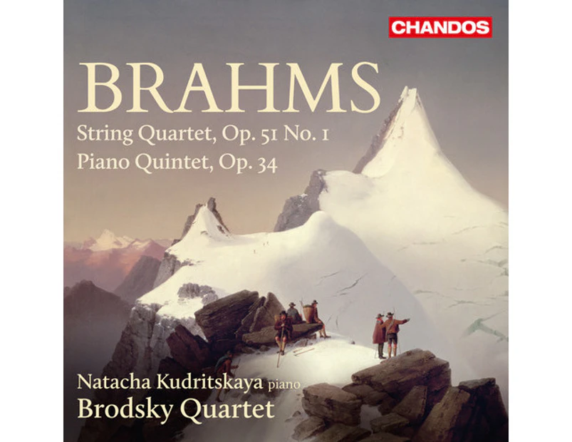 Brahms,J. / Kudritskaya,Natacha / Brodsky Quartet - Brahms: String Quartet Op.51 No.1 - Piano Quintet  [COMPACT DISCS]