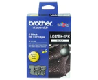 Brother LC67 Black Ink Cartridge Twin Pack