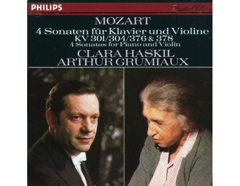 Arthur Grumiaux, W.a. Mozart - Sonatas for Violin & Piano [CD]