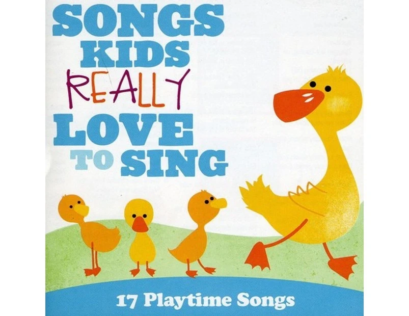 Various Artists, Kids Choir - Songs Kids: 17 Playtime Songs [CD]