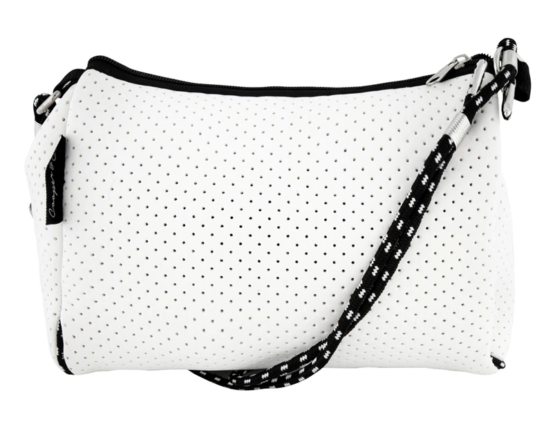 Cooper & Co. Neoprene Handbag - White