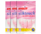 3 x Hygiene Plus Small Silktouch Gloves - Pink