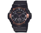 Casio G-Shock Men's 55mm GA200RG-1A Watch - Black/Rose Gold