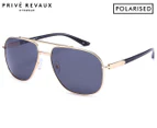 Privé Revaux The Dealer Polarised Sunglasses - Gold