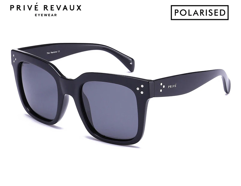 Privé Revaux Women's The Heroine Polarised Sunglasses - Black
