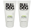 2 x Bulldog Skincare For Men Original Face Wash 150mL