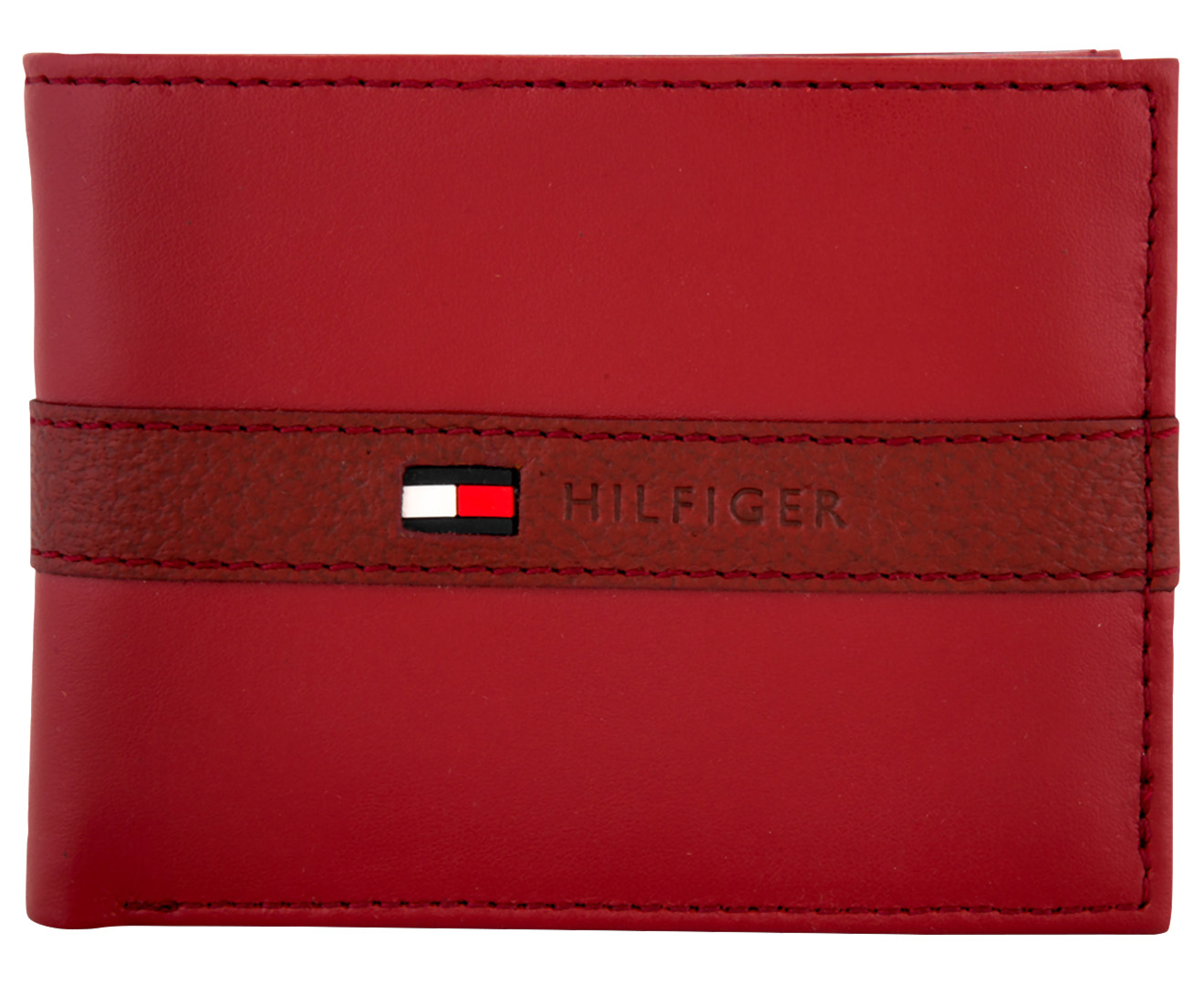 tommy hilfiger leather ranger wallet