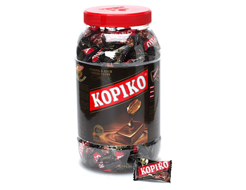 Kopiko 600g Mini Coffee Extract Hard Caffeine Candy Party Treats Jar Classic